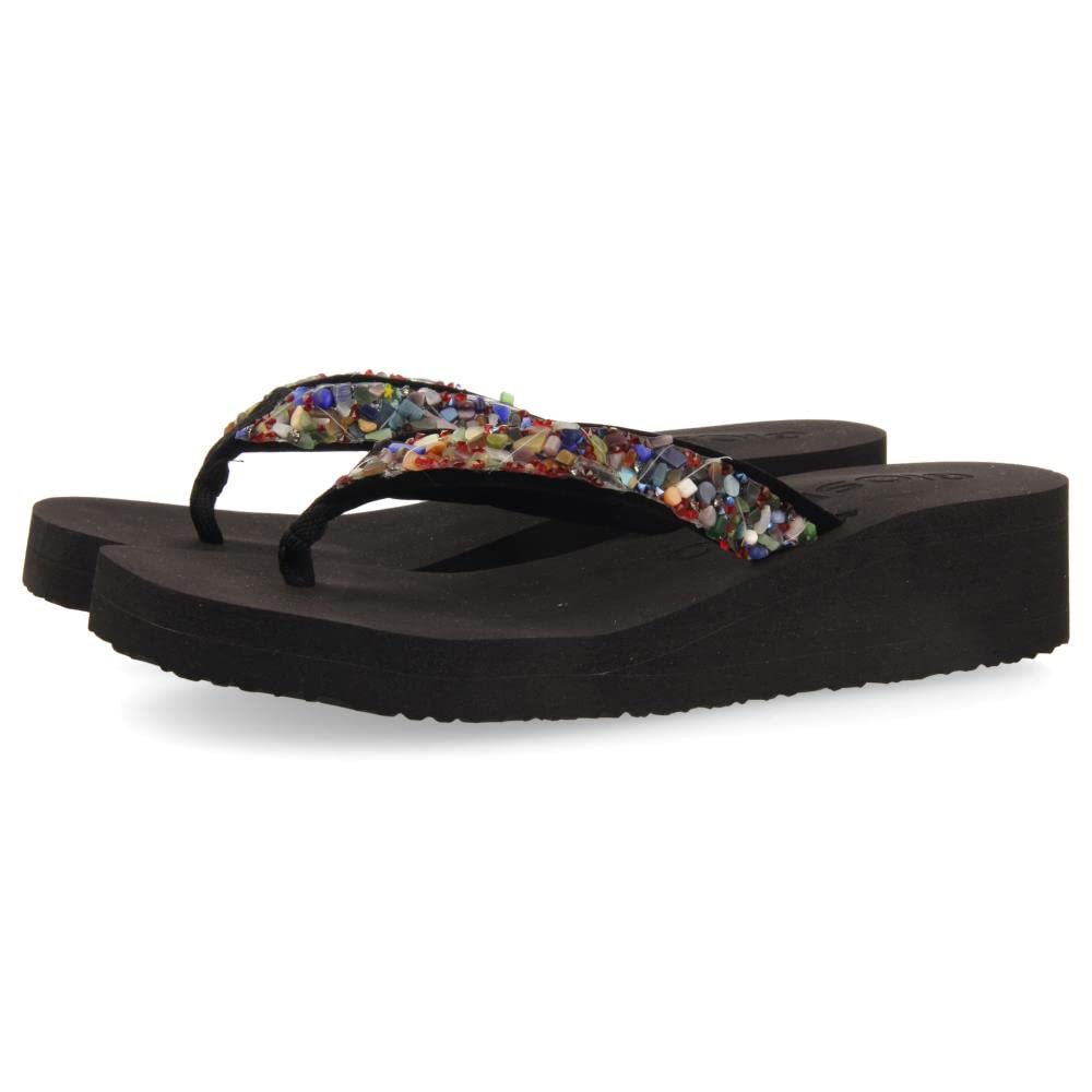GIOSEPPO DESTORD, Women's Flip Flops, Multicolor, 40 EU, multicoloured, 8 UK