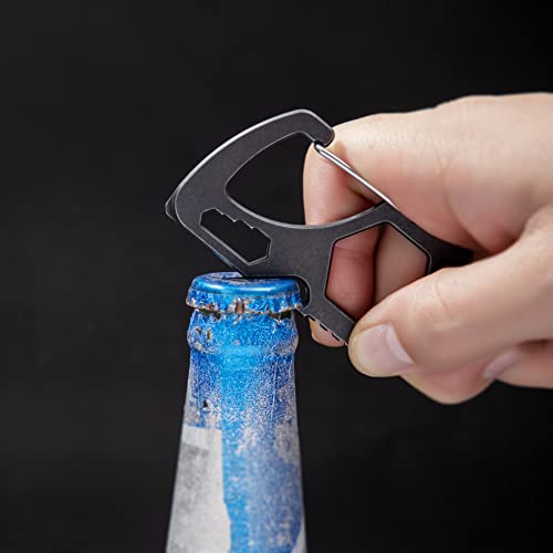 9Tiedc Carabiner Keychain Multitool,All In One Edc Keychain Carabiner,Anti-Lost Keychain Clip,Home Improvement Multitool,Stainless Steel Multifunctional Keychain Tools For Men And Women #TOP3