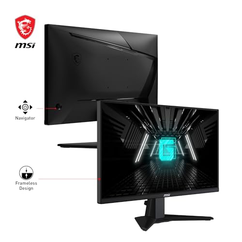 Image of msi G255F 25-inch 1920 x 1080 (FHD) Computer Monitor, 180Hz, Adaptive Sync, HDMI, DisplayPort, VESA Mountable, Tilt Adjustable, Speaker, 1ms, Black