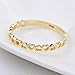 Fashion Gold Heart Hollow Ring for Couple, Cute Dainty Plain Heart Classical Stacking Ring, Gothic Punk Multi Tiny Heart Eternity Bands Stackable Romantic Engagement Ring Jewelry-Making-Patterns 10