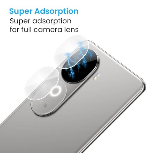 Image of ArmourPro Camera Lens Protector Tempered Glass Compatible For IQOO Z9s (6.78 Inches) With Edge To Edge Coverage |Full Transparent, Pack of 1