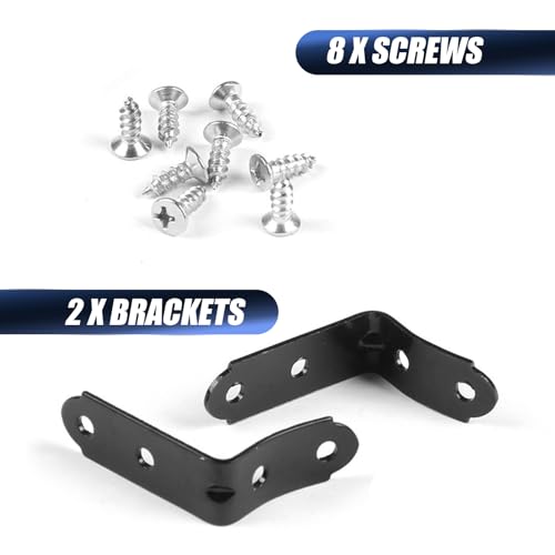Kit Bisagra Guanteras Acero Resistente miniatura 6