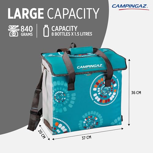 Image of Campingaz Ethnic MiniMaxi Soft Cooler Bag I Keeps The ice up to 7 Hours