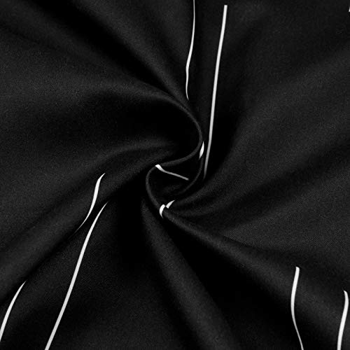 Vertkrea Throw Pillow Covers Modern Geometric Pillowcase Set Of 4 Throw Cushion Cover For Bed Couch Sofa Office Decor, 18 × 18 Inches, Black And White #TOP5