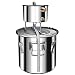 Moonshine Destilador De Alcohol, Agua Y Cobre, Cerveza Casera, Cafetera De Acero Inoxidable Con Termómetro Y Otras Herramientas Para Bricolaje, Brandy, Whisky, Vino, Aceites Esenciales