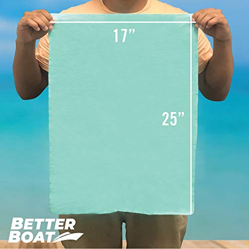 image for Better Boat Super Absorbent Towels, Synthetic Chamois Cloth for Car an