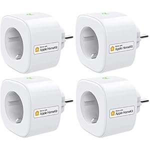Smart Steckdose funktioniert mit Apple HomeKit, meross WLAN Plug, Inteilligent Stecker,