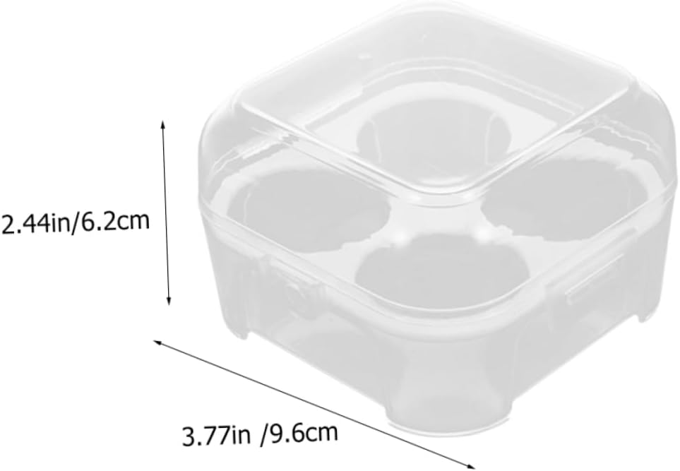 Gadpiparty 8pcs Portable Storage Containers Holders for Refrigerator Lightweight and Stackable Cases for Camping Hiking and Picnics Capacity