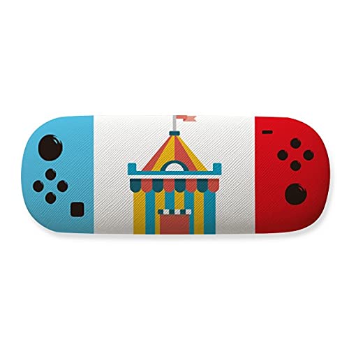 Étui de rangement amusant pour lunettes et jeux créatifs rigide