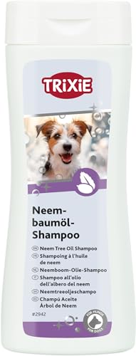 TRIXIE Baum Neemöl Shampoo für Hunde, 250 ml, 1 Stück, 4011905029429