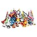 Csnbfiop 30Pcs Colorful Tees Unbreakable Long Tall Golfs Tees Replacement Training Practice Tees Golfs Accessorys