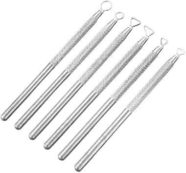 Tel Dip Alma Seti 6 l  13 cm 1 Paket Kaz ma Seti Paslanmaz  elik R t  Modelaj Kil Heykel  mlek Yapma  ubu u Sanatsal