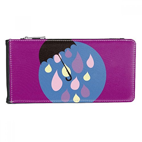 Portefeuille nuage pluie fini les cartes perdues avec ce porte-monnaie rectangle