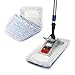 Produktbild Putzen wie die Profis Bodenwischer-Set Twister 40cm | Wischmop + Teleskopstiel 170 cm + Microfaserbezug | freistehender Mopp mit magnetischer Halterung für unebene & poröse Flächen + GlasRein Probe