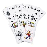 MAOOOOB 15PCS Funny Poker Dog Toys- Plush Interactive Toys with Crinkle Paper for Small, Medium Puppies- Fun Novelty Play- Cool Stuffed Gifts for Dog Birthday(Black)