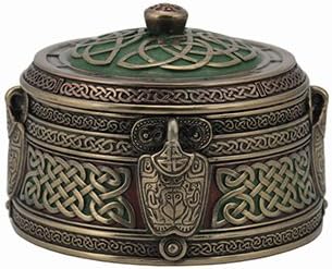 Unicorn Studio Round Celtic Trinket Box