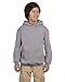 Duofold Boys' Big Powerblend Eco Fleece Pullover Hoodie, Light Steel, L