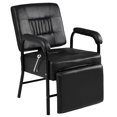 Makaseiya Salon Shampoo Chair with Footrest Adjustable Recline for Beauty Hair Shop