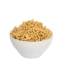 Authentic Bikaner Wali Ratlami Namken Chatpata Sev Bhujia/Laung Sev Namkeen/Ratlami Sev/Ratlami Bhujia Sev/Lavng Sev Bhujiya Namkeen/Ratlami Namkeen/Made In Groundnut Oil-150g*2Pack