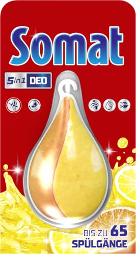 Somat 5in1 Geschirrspüler Deo Zitrone & Orange (1St.) bis zu 65 Spülgänge