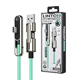 Conectividad sin complicaciones: Con este cable de datos de soporte de 240W, los usuarios disfrutan de conectividad perfecta para tablets y teléfonos comunes, ya que se adapta a estilos de puertos populares, mejorando la comodidad durante viajes o uso diario en estaciones de trabajo.