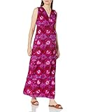 Everly Grey Women's Maternity Jill Maternity & Nursing Tank Maxi Dress, Celestial, Small