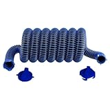 Eniora 20FT RV Sewer Hose Kit, with two covers, UV-Resistant Heavy Duty Waste Hose for Travel Trailer & Camper