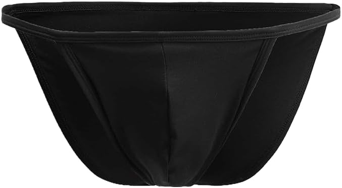 Mens Athletic Supporter Jockstrap, Post-Surgery Scrotum Support, Cute Breathable Suspensorios for Men Black