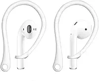 Suporte Fixador De Orelha P/Segurar Fone Compatível com fones de ouvido (Branco)