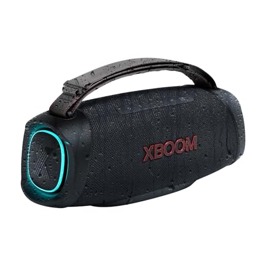 LG Xboom Go XG8T - 60W+60W RMS, Iluminação Lateral, IP67, 15h de Bateria, Woofer (x1) e Tweeters (x2)
