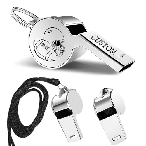 Silbato personalizado para entrenador y árbitro grabado miniatura 1