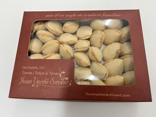 Almendra Rellena de Turrón Artesano (hechas a mano) - Juan Verdú Sirvent (200g)