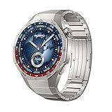 Cinturino in titanio compatibile con Huawei Watch GT 5 Pro 46 mm, cinturino in metallo in acciaio inossidabile Titan Cinturino di ricambio Business per Huawei Watch GT 5 Pro 46 mm, Misura unica