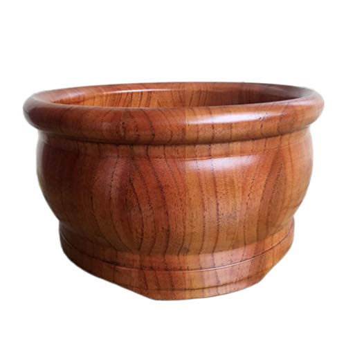 Balde de madera para baño de pies y pedicura