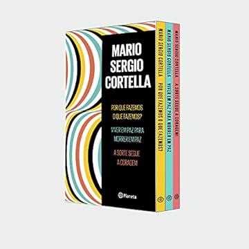 Capa do livro Box Mario Sergio Cortella 3 Volumes
