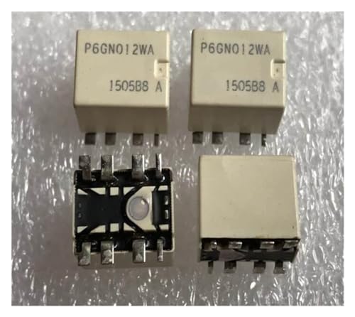 Relé P6GN012WA de 8 pines con un componente electrónico para circuito 2