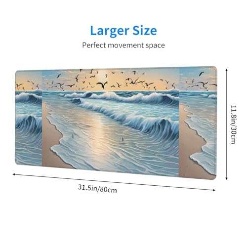 Tapis de souris de jeu grand format pour protéger votre bureau