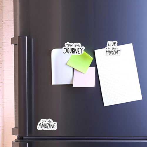 Image of Dia&Tia-Premium Fridge Magnets-Made in India for Office, Kitchen, refrigirators, Magnetic Boards-Motivational Quotes, Culture, Gamers, Cute Cartoons (Motivational Quotes - B)