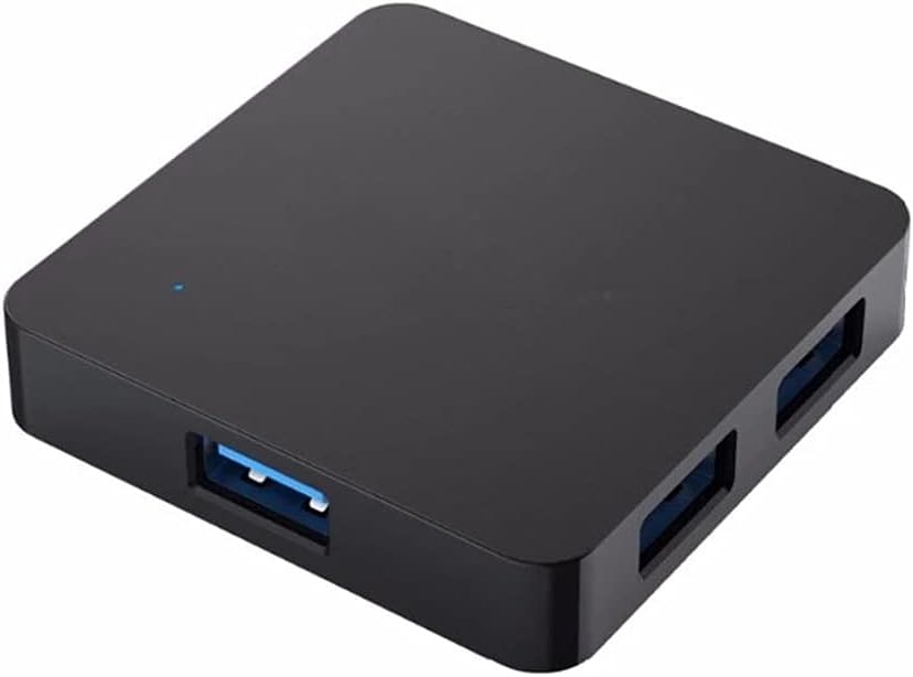 Super Speed 4 Port USB HUB 3.0 Portable OTG HUB USB Splitter with Micro B Power Port for Laptop PC Tablet