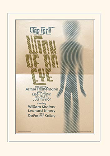 Pyramid International Star Trek Wink of An eye Mounted Print Memorabilia, Multi-Colour, 30 x 40 x 1.3 cm