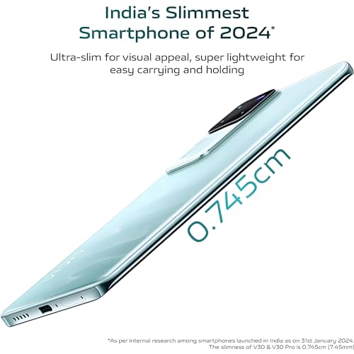 Image of vivo V30 5G 8GB RAM 256GB Storage Andaman Blue