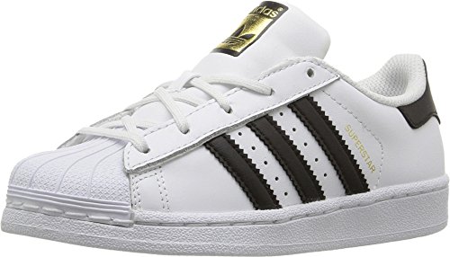 Baskets adidas Originals Kids' Superstar chaussure sneaker blanche enfant