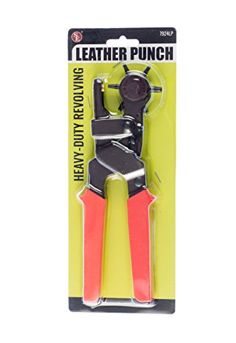 Se 7924Lp Heavy Duty Revolving Leather Punch, Orange, Pack Of 1 #TOP7
