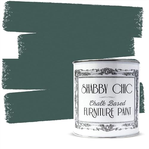 Shabby Chic Chalk Based Furniture Paint, Olivaceous - 100 ml | Distressed Matt Finish for Furniture, Home Decor or DIY Projects | Interior & Exterior | Non-Sand, Suitable for Wood, Plastic & Metal