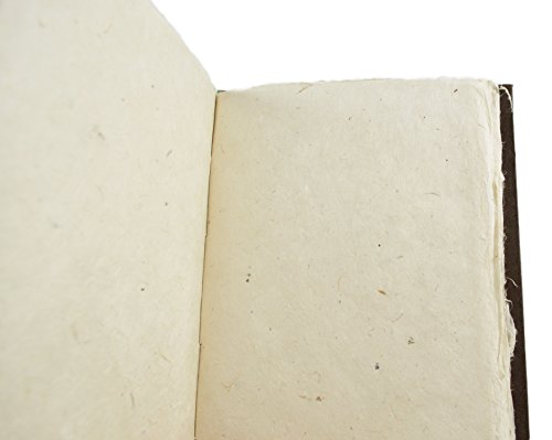 Diario de escritura Kathmandu Valley papel Lokta vintage cuaderno 6 x 9 5