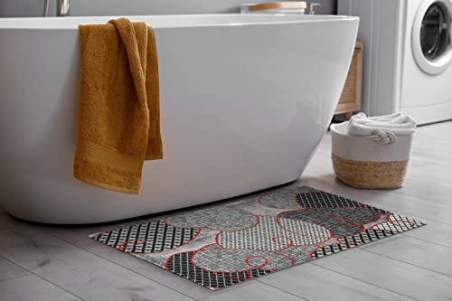 CosiCasa Badteppich rutschfest waschbar & weich - Ideal als Badematte, Badezimmerteppich oder...