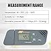USB Temperature Logger Humidity Data Logger Barometric Recorder with Generate PDF and CSV Reports High Accuracy Cold Chain Storage IP65 Waterproof Compatible Windows XP, 7, 8, 10, 11