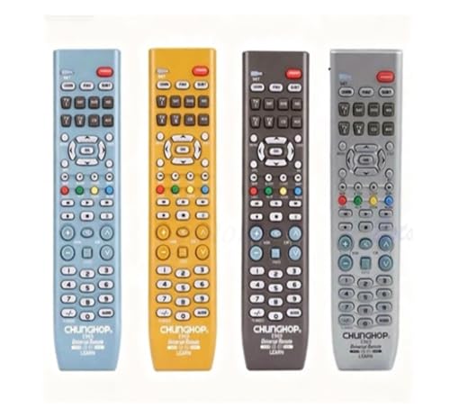 Télécommande intelligente 8 en 1 multi-appareils pour contrôler TV Sat et lecteur DVD