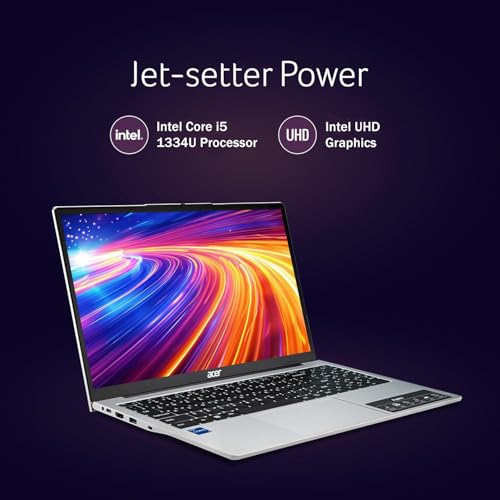Image of Acer Aspire 3 (2026), Intel Core i5 13th Gen 1334U - (16 GB /512 GB SSD /Intel UHD Graphics /Windows 11 Home) Thin and Light Laptop /15.6 inch FHD IPS Display /Silver /1.5 Kg /MS Office 2024 /3 Years Warranty