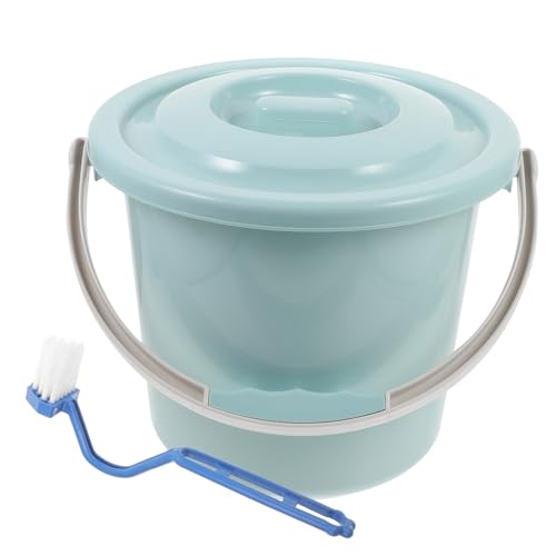 BUTIFULSIC ポータブル小便器 プラスチック製 蓋付き 夜間用 おしっこ壺 高齢者 子供 障害者用 便器 滑り止め底 軽量設計 再利用可能 家用トイレ
